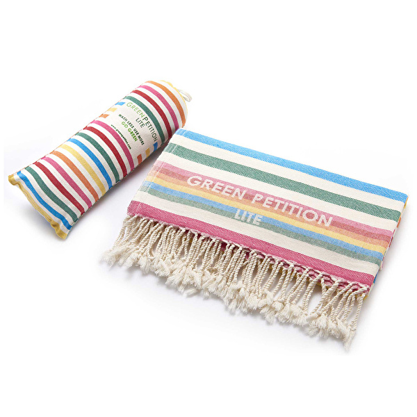 GREEN PETITION 90x170 cm Mare Peştemal Viva Havlu